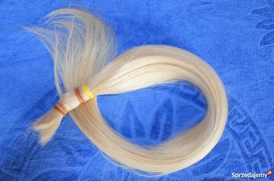 Włosy słowiańskie i dziewicze 114 g 65 Wrocław