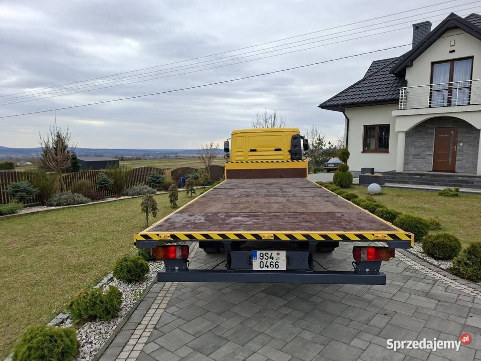 Man tgl 12180 euro 5 bez adblu laweta platforma Autolawety Kielce