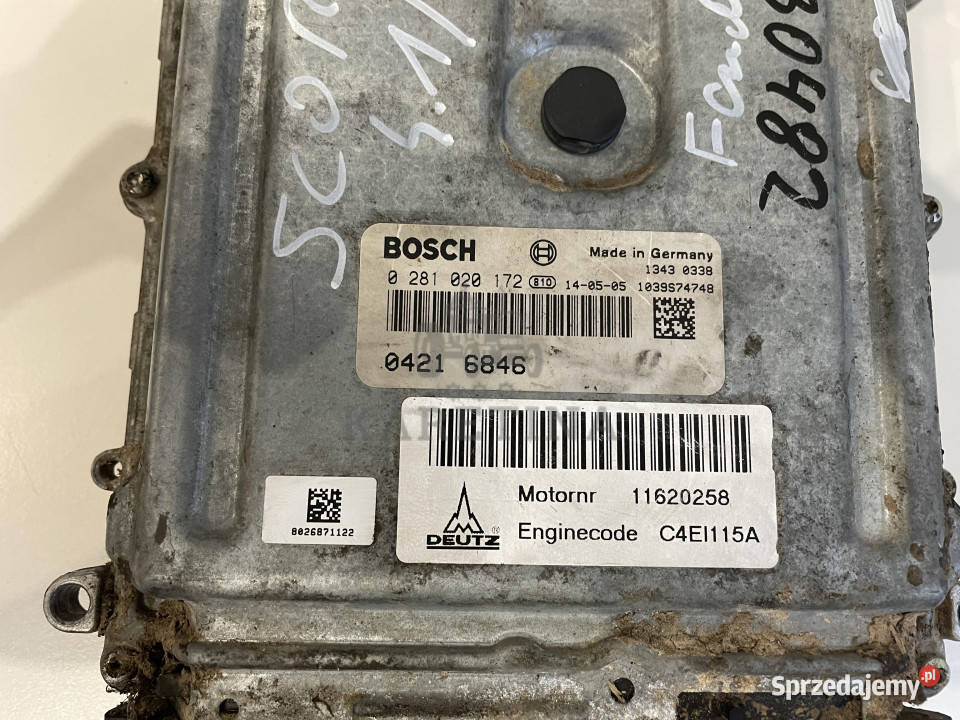Claas Scorpion 7055 sterownik moduł silnika ECU Jastrzębniki