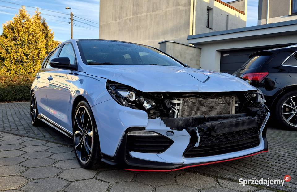 Hyundai i30N Performance 275 uszkodzony wielkopolskie