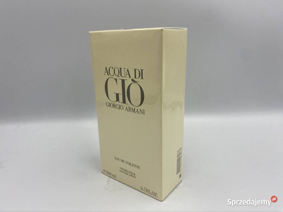 Giorgio Armani Acqua Di Gio 200ml małopolskie Kraków