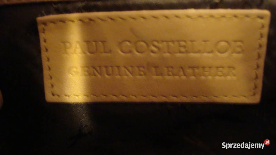 Torebka damska z naturalnej skóry piękna Warszawa sprzedam