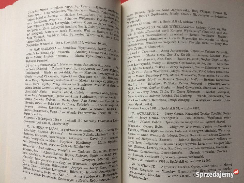 861 40 Lat Teatrów Dramatycznych Szczecina Szczecin