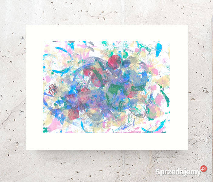 abstrakcja malowana ręcznie nowoczesna grafika Obrazki i obrazy kujawsko-pomorskie Bydgoszcz
