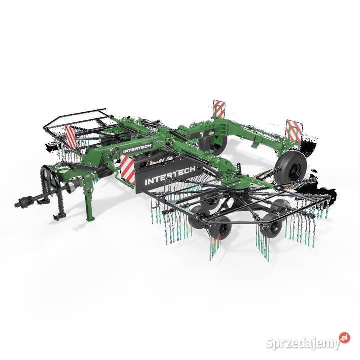 Zgrabiarka 2karuzelowa ZKD800 InterTech 80m w Zgrabiarki i przetrząsacze Opoczno