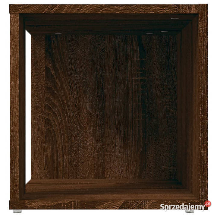 Stolik boczny brązowy dąb 33x33x345 WM816022 mazowieckie