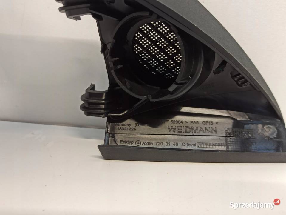 MERCEDES W205 OSŁONA GŁOŚNIKA LEWA A2057200148 osobowe