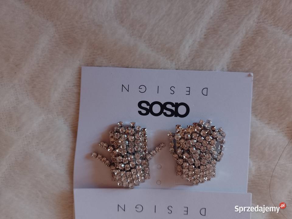 ASOS Bogato zdobione kolczyki wieczorowe z Dla kobiet Kraków