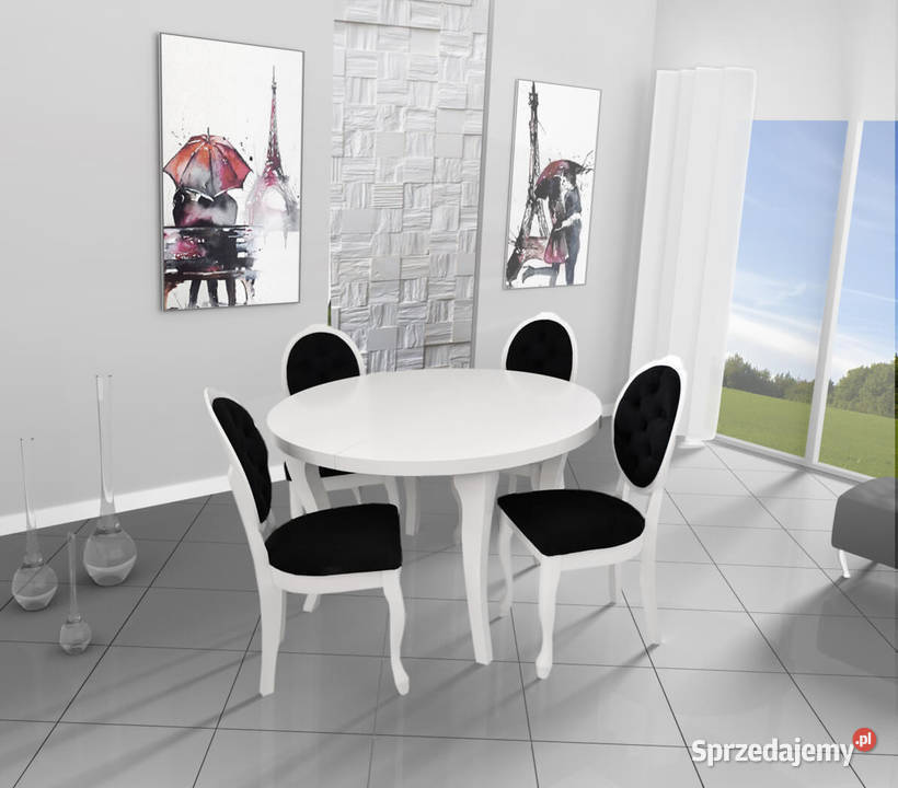 Krzesło BONA Design pikowane Poznań sprzedam