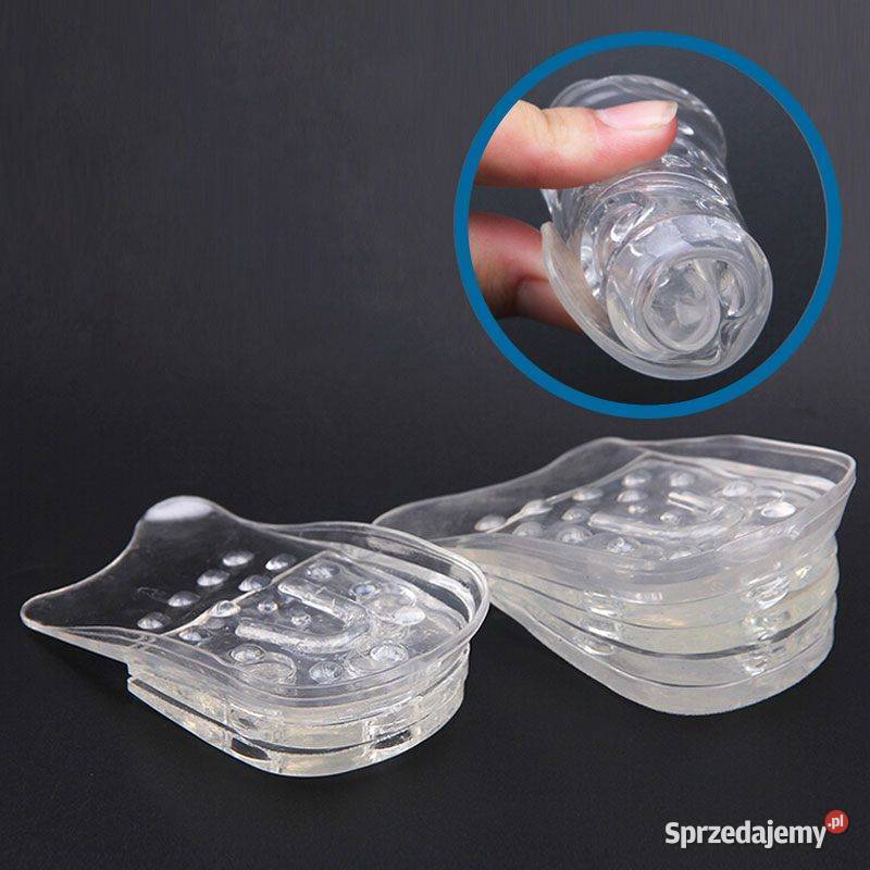 wkładki podpiętki żelowe silikon podwyższające Zamość