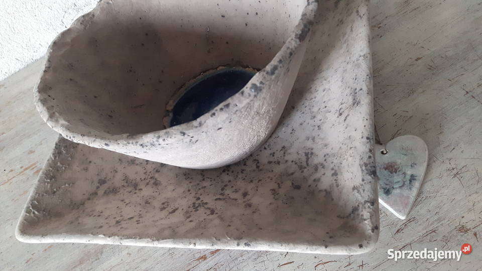 Zestaw naczyń ceramicznych ręcznie wykonanych Otwock sprzedam