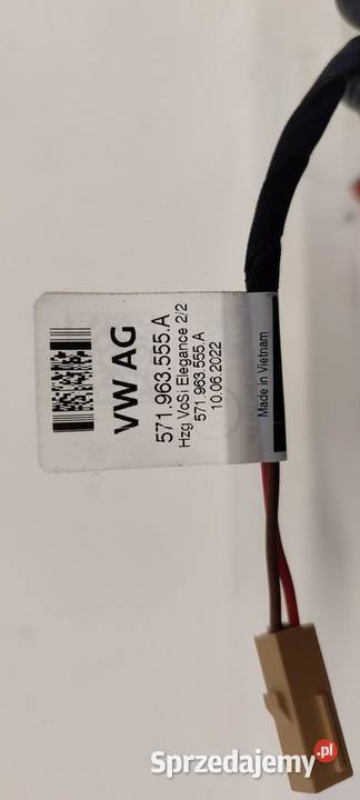 VW TAYRON MATA GRZEWCZA FOTELA PRAWY PRZÓD