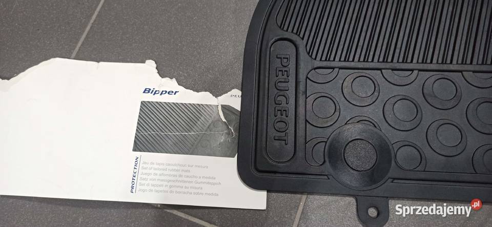 Dywaniki gumowe Peugeot Bipper Citroen Nemo NOWE mazowieckie Gostynin