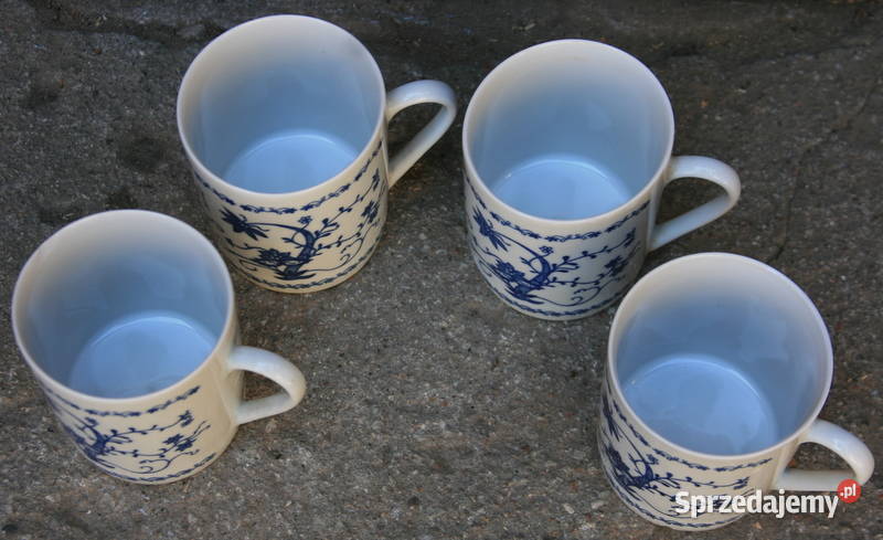 Kukbki Chodzież Kropki i wzór Cebulowy Porcelana i szkło podlaskie Augustów