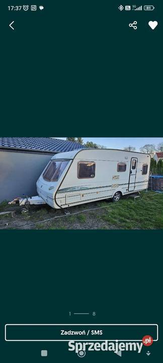 Przyczepa kempingowa 1 śląskie Ruda Śląska
