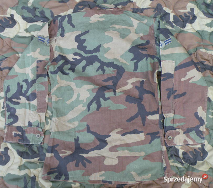 Bluza bdu woodland xsmall USAF obszyta dolnośląskie Wrocław sprzedam