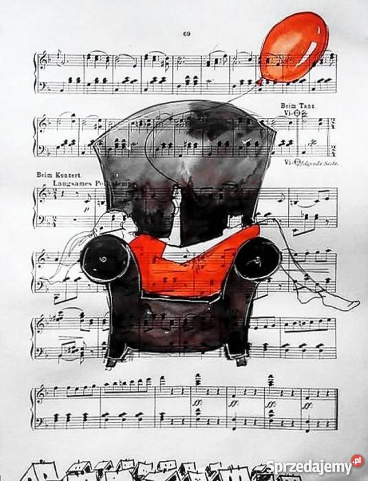 CHWILA MNIE akwarela artystki Adriany Laube Katowice