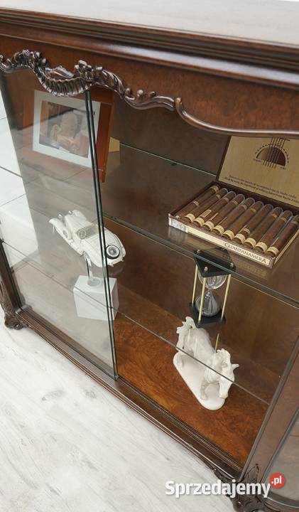 Zabytkowa witryna chippendale z lat 40tych Jerka sprzedam