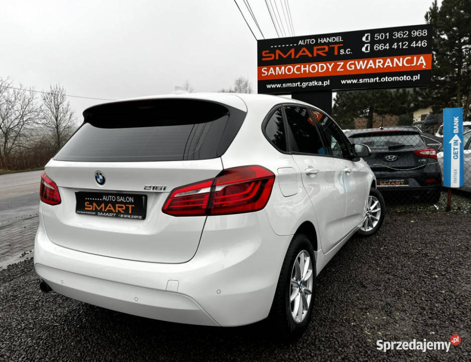 BMW 216 Benzyna Climatronic Podgrzewane Fotele Rok produkcji 2017 śląskie Rydułtowy