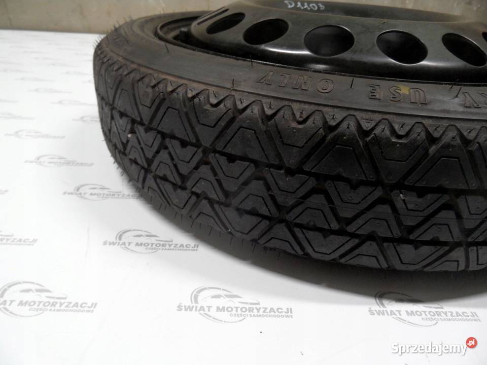 OPEL VECTRA C koło dojazdowe 1157016 92M 5x110