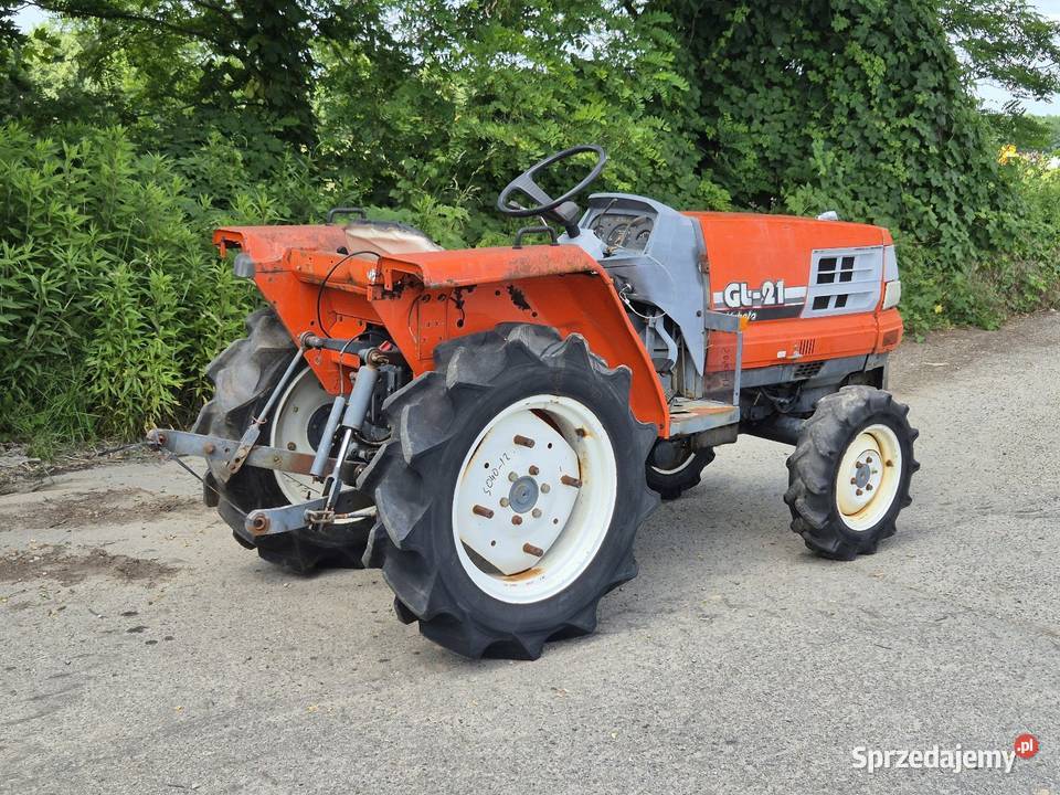 Traktorek traktor KUBOTA GL21D Wspomaganie Wspomaganie kierownicy Małuszyn