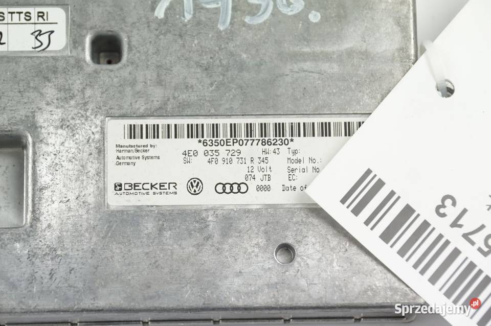 4F0910731R AUDI A6 C6 MODUŁ kujawsko-pomorskie sprzedam