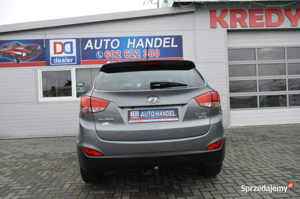 Hyundai ix35 17 CRDi 100 bezwypadkowy Serwis lakier metallic lubelskie Hrubieszów