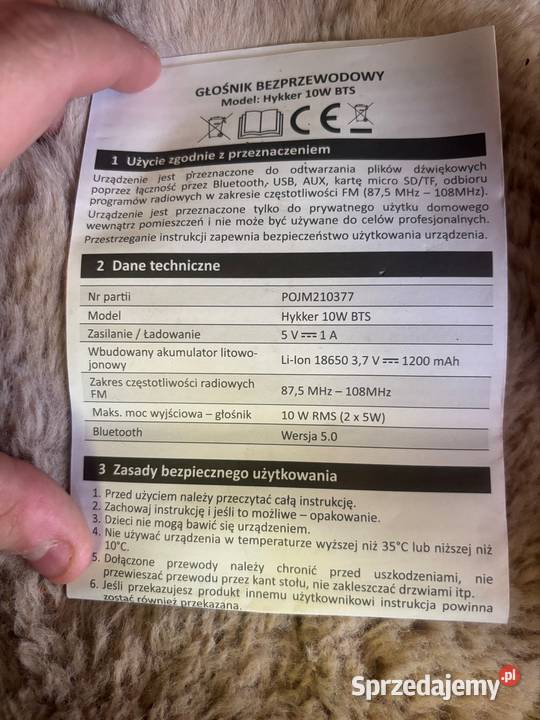 Głośnik nowy HyperCard