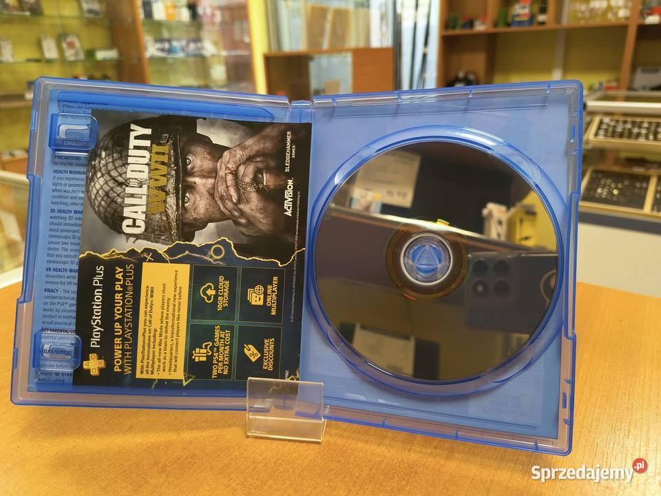 Call of Duty WWII 4 Płyta Ulotka Pudełko Gry komputerowe i konsolowe Elbląg
