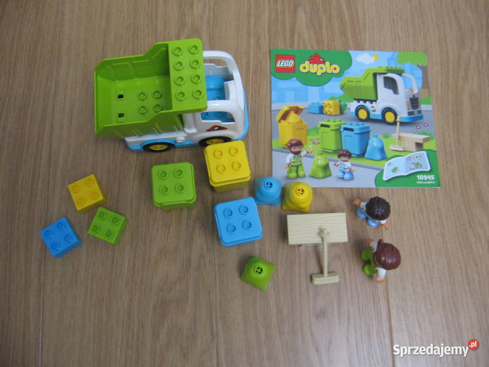 Lego duplo Śmiecziarka i recykling 10945 stan Olsztyn sprzedam