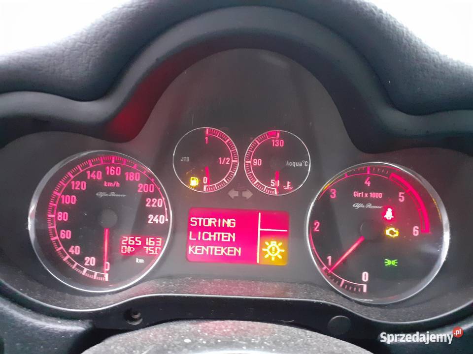 LICZNIK ALFA ROMEO 147 19 JTDM 8V 156071228