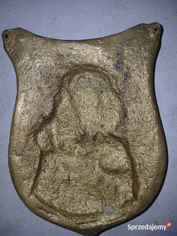 Ryngraf wypukły tarcza Matka Boska Królowo łódzkie