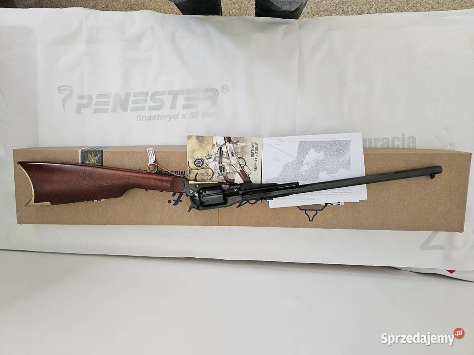 Nowy karabinek rewolwerowy Remington 1858 Sporty strzeleckie i myślistwo mazowieckie Warszawa