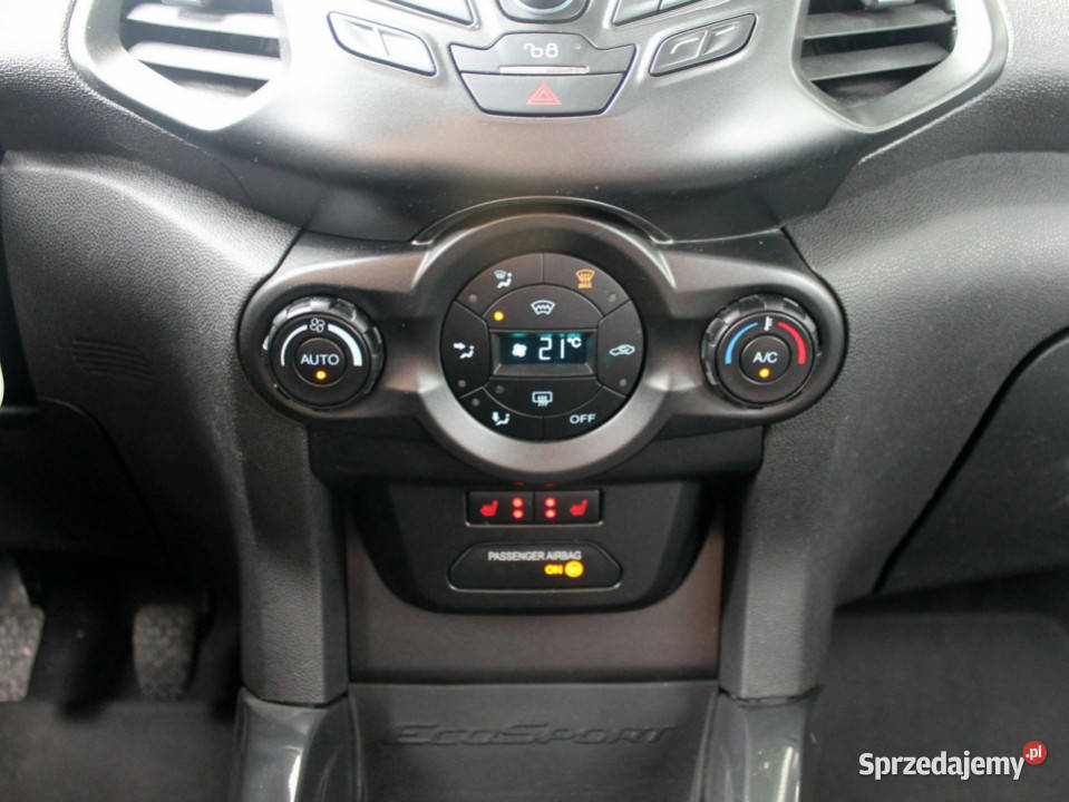 Ford EcoSport 10 Benzyna 125 Klimatronik GRZANE komputer pokładowy Zielenin