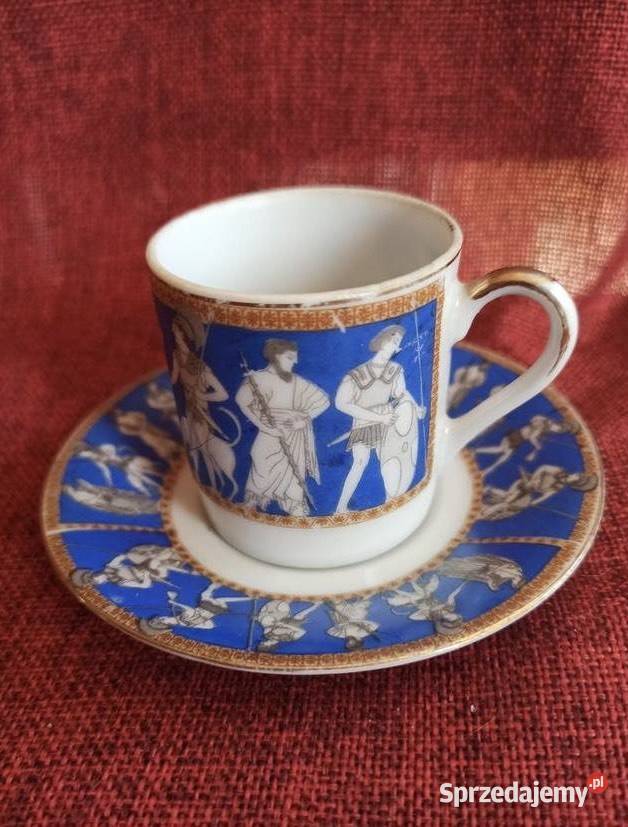 Filiżanka do espresso Syg Royal Sceny antyczne Porcelana i szkło Gdańsk