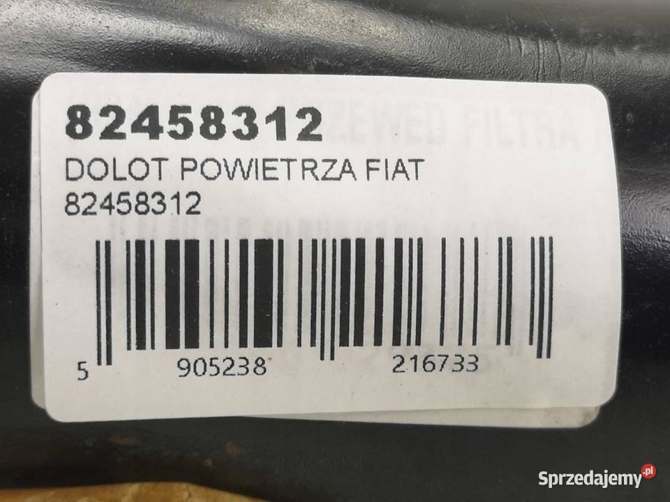 PRZEWÓD FILTRA POWIETRZA FIAT CROMA 19 TD