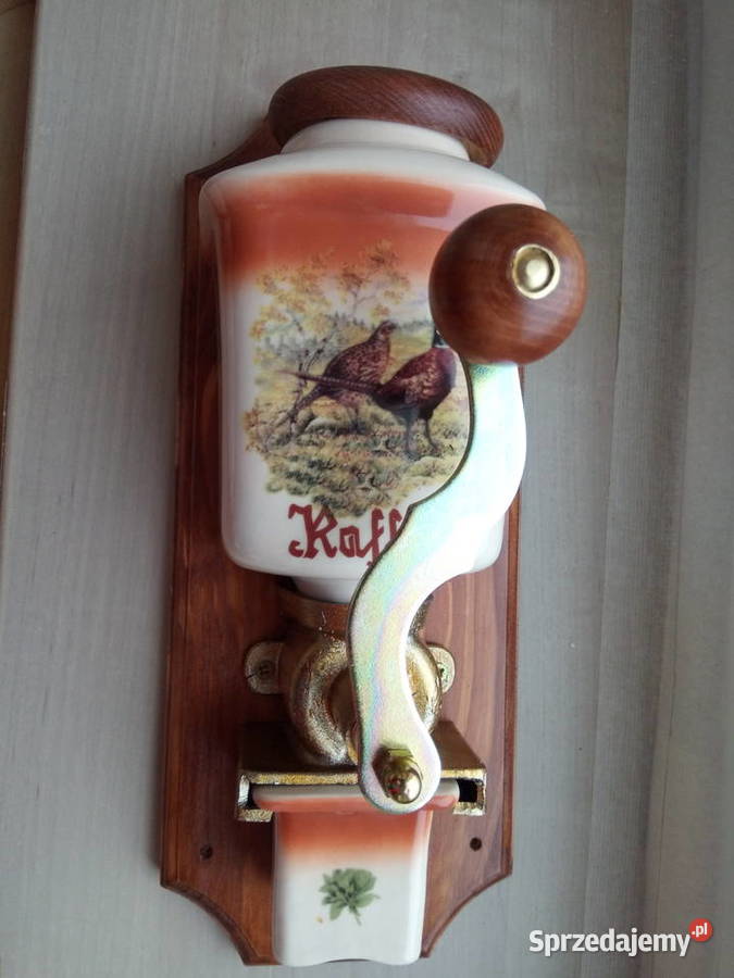 Młynek do kawy z bażantami wiszący Świnoujście