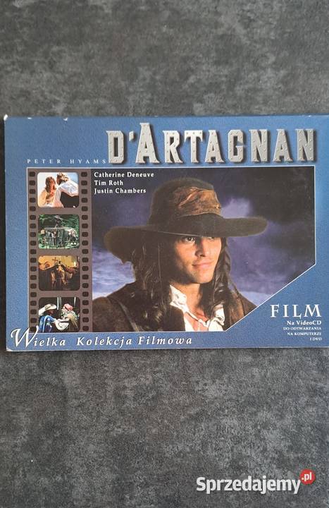 Lektury szkolne Zemsta Dartagnan płyty DVD lektor sprzedam