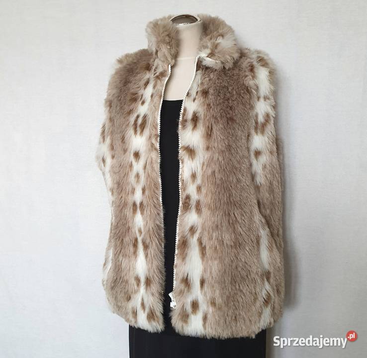 Kamizelka Bezrękawnik Sztuczne Futro Futerko Katowice sprzedam
