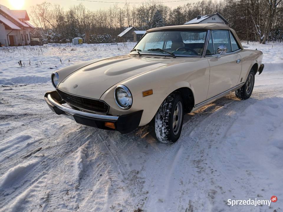 Fiat 124 spider 20 pininfarina abarth Wieliczka