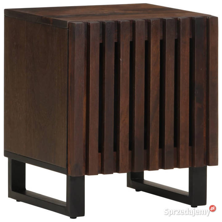 Szafka nocna 40x34x46 lite drewno mango WM377420 Warszawa