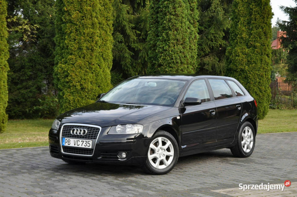 Audi A3 19TDI105CzarnaKlimatronikGrzane Ostrów Mazowiecka