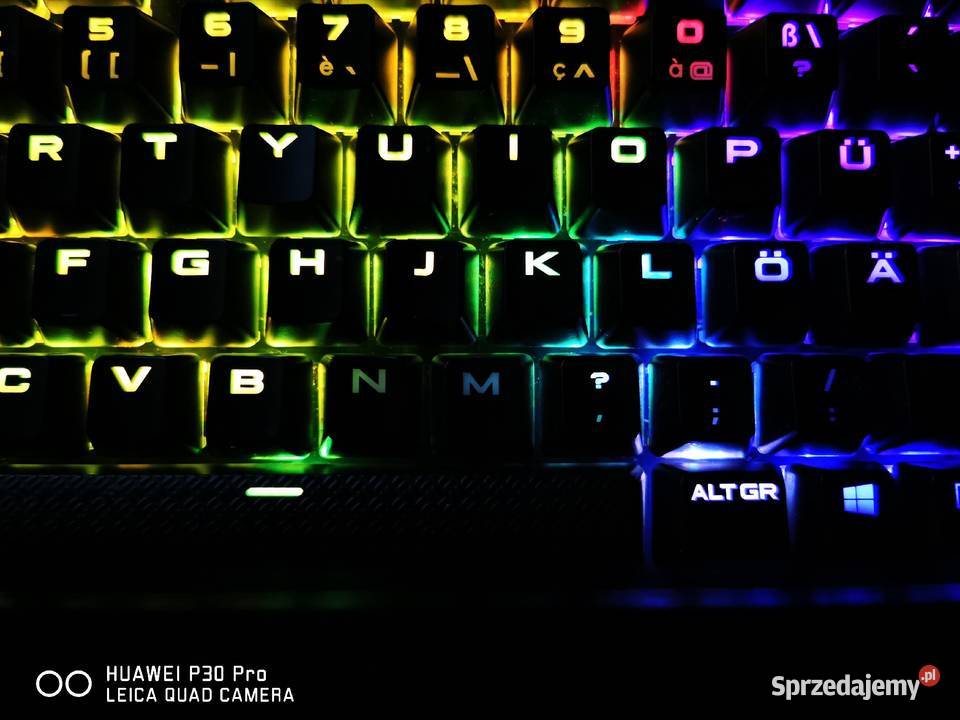 Corsair K95 RGB Platinim śląskie