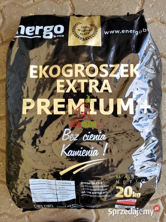 Węgiel Szczecin Ekogroszek Premium Plus zachodniopomorskie