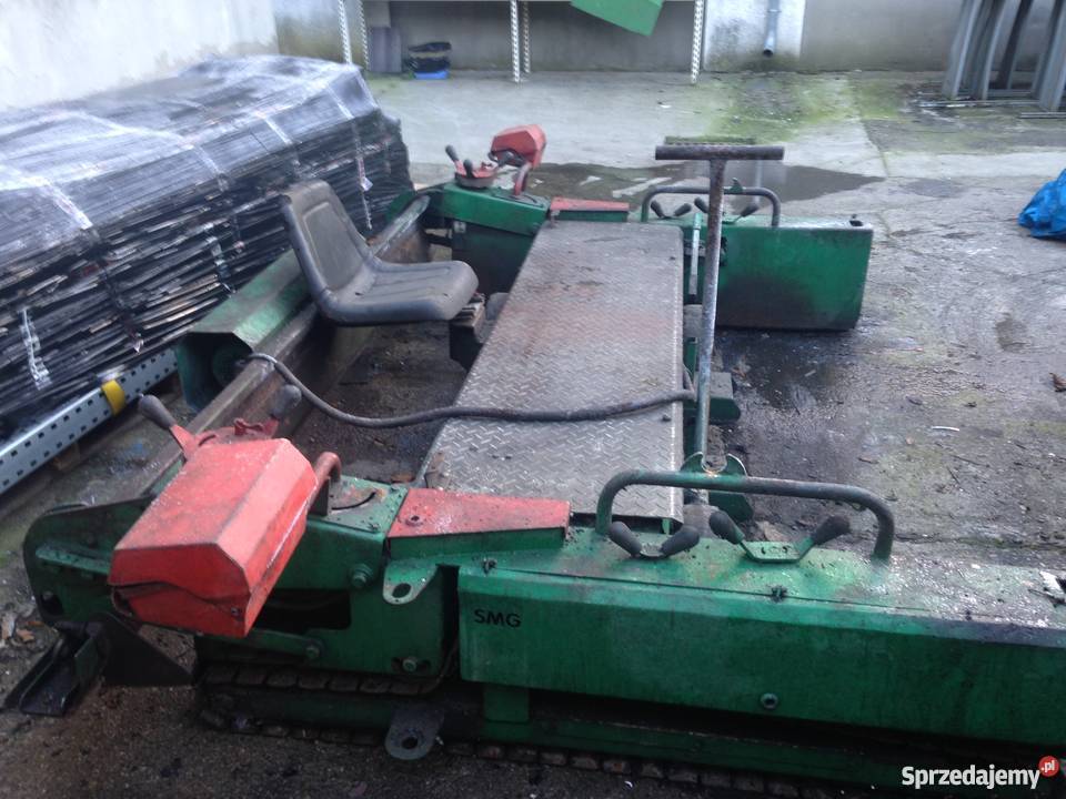 Rozkładarka mas poliuretanowych SMG Planomatic P Zielona Góra