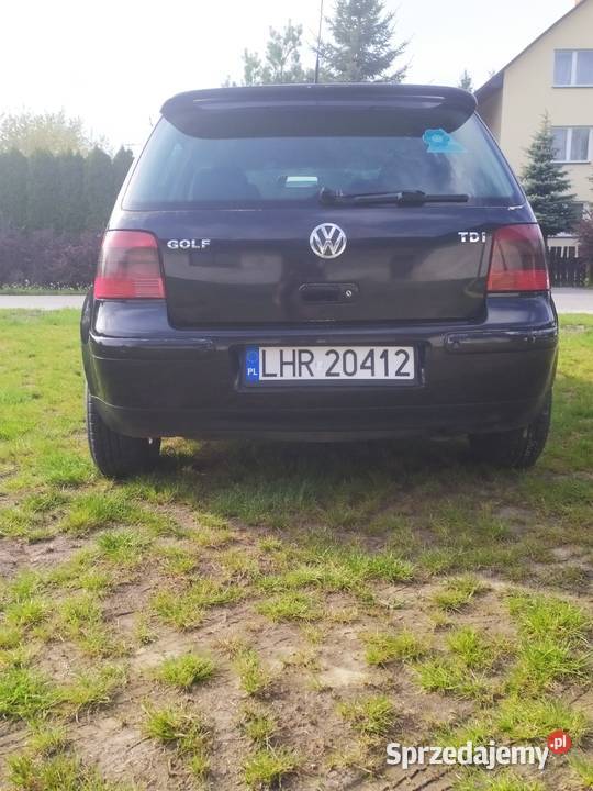 VW Golf IV 19 TDI manualna Hrubieszów sprzedam