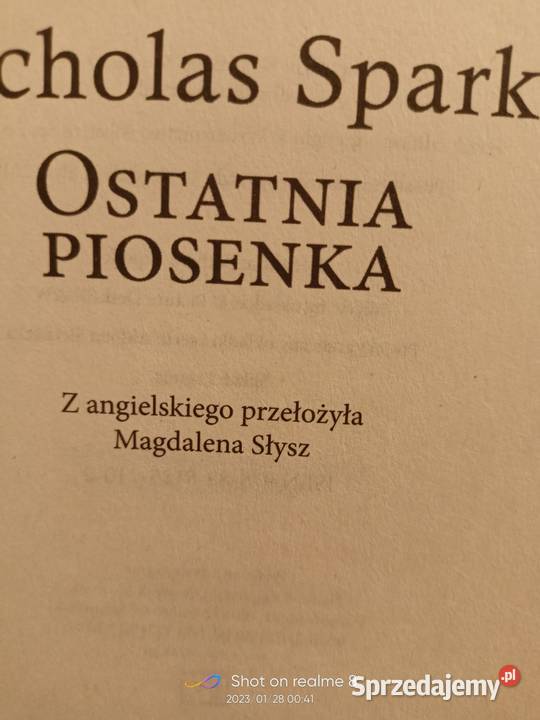 Ostatnia piosenka księgarnia Praga Warszawa