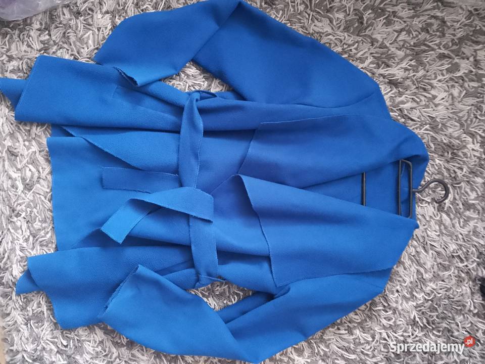 Płaszczyk flauszowy wiosenny Wiosenna/Jesienna  Chrzanów sprzedam