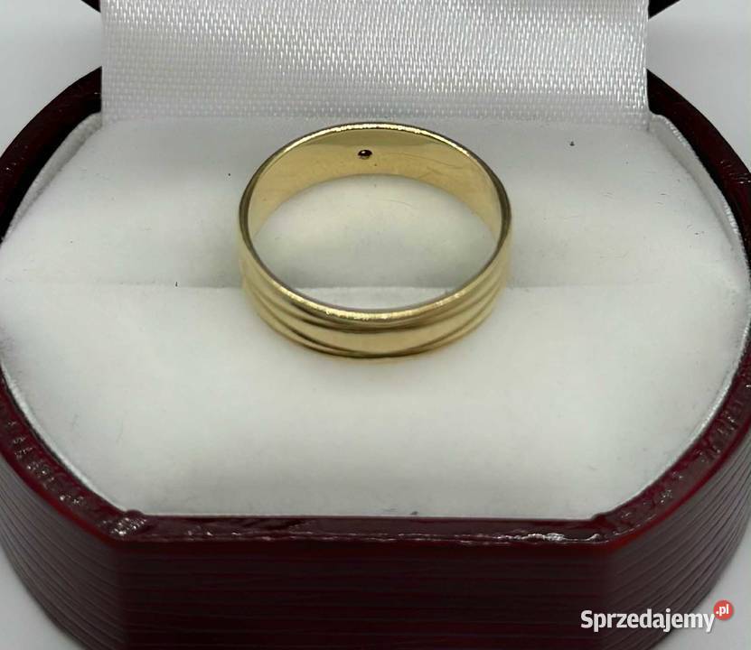 Złota Obrączka pr 585 297g R14 Obrączki warmińsko-mazurskie Elbląg
