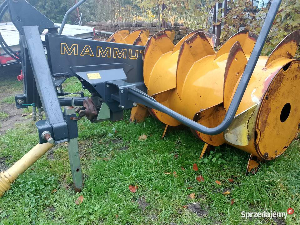 Równiarka do pryzm ReckMamut szer215 nieuszkodzony Głogów